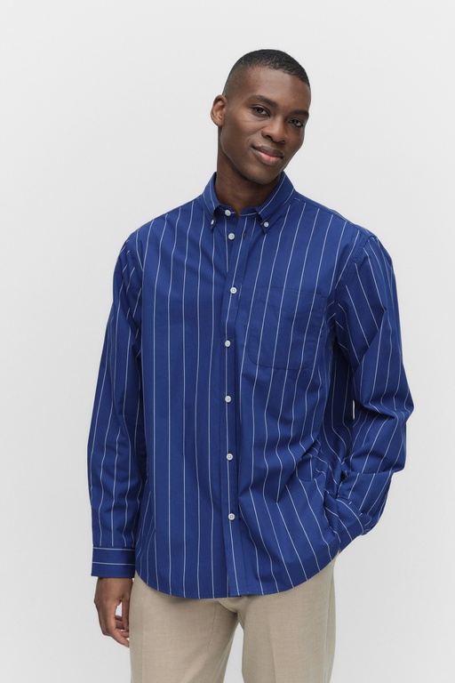 Kent peached shirt BLUEPRINT WHITE